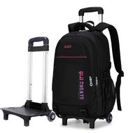 Trolley bag Large capacity trolley school bag for climbing stairs