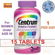 COD Centrum Complete Multivitamin And Mineral Supplement For Women - 15 Tablets 5E5