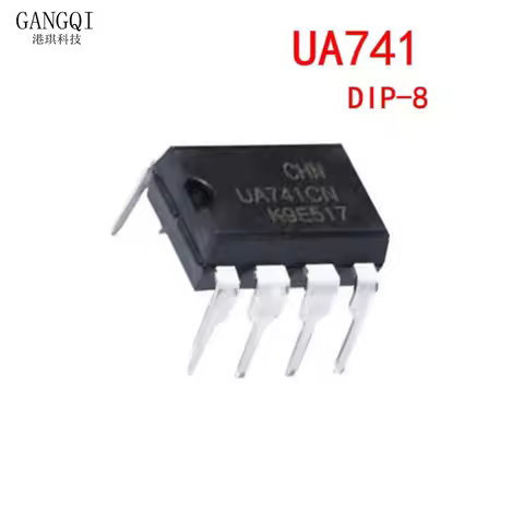 10PCS DIP IC 8Pins UA741CN UA741CP UA741 LM741 741 DIP-8 New IC