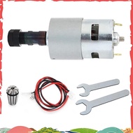 DC Motor CNC 775 Spindle Motor 100W 12-24VDC 10000RMP + ER11 Collet for DIY Mini CNC 3018 3018Pro 30