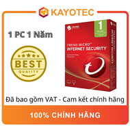 Trend Micro Internet Security 1 PC 1 Year