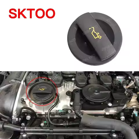 06C103485N Engine Oil Filler Cap for Audi A6 TT Q7 for Volkswagen for Golf for Jetta Passat OEM 06J1