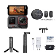 Insta360 Ace Pro 2 Rental + Microphone + Battery Tripod Incheon Gimpo /Busan Gimhae Airport