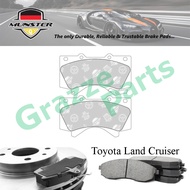 Münster Disc Brake Pad Front for Toyota Land Cruiser GRJ UZJ VDJ200 4.7AXG AZG 4.7AX 4.6ZX 2007-2012