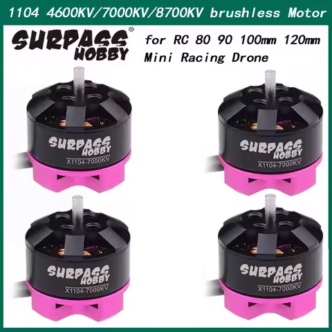 Surpass Hobby 1103 1104 4600KV 10000KV 7800KV Brushless Motor for RC 80 90 100 mm Mini Racing Drone