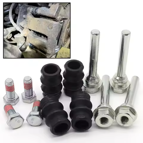 Brake Caliper Cylinder Slider Guide Pin Bushing Boot Seal Kit Car Accessories For BMW 1 3 Series E81