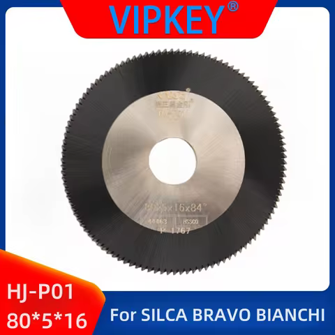 Raise HJP01 Black Diamond Double-sided Angle Cutter Milling Blade 80*5*16 Key Machine Copy Accessori