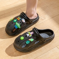 Hole Shoes Women Outer Hole Shoes Men Slippers Women Slippers Men Home Shoes Couple EVA Slippers San