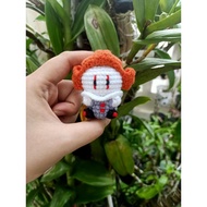 GANTUNGAN (READY)Pennywise IT Chibi Crochet Keychain