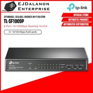 TP-Link Tl-Sf1009P 9-Port 10/100Mbps Desktop Switch with 8-Port Poe