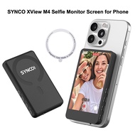 SYNCO XView M4 Selfie Monitor Screen for Phone Vlogging Mirroring Connection MagSafe Install 10m Wir