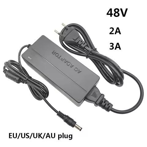 48 Volt Power Supply 48v Power Supply 2A 3A 48v Source 48 volt Adapter UK AU EU US Plug 48V2A 48V3A 