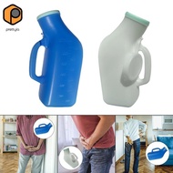 [prettyia] Urine Bottle Elderly Portable Easy Grip Handle Urination Device Urine Funnel for Camping 