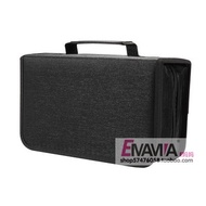 Oversized CD Storage Bag Mercerized Cloth CD Bag 128 Pieces CD Box Household VCD Blue CD Storage Box