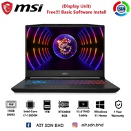 MSI Katana 15 B12VFK-814US 15.6"FHD 144Hz Gaming Laptop Intel Core i7-12650H 16GB 1TB SSD RTX4060 8G