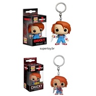 Funko POP Child's Play 2 Keychain: Chucky Model Doll Keyring Key Chain