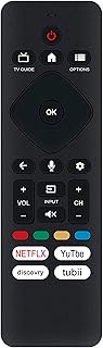URMT26CND002 Replace Voice Remote Control Compatible with Philips 4K Ultra HD Smart LED TV 43PUL7672