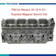 New F8Q 610/714/722/724/764/768/774/776 engine cylinder head 908048 for Renault 19 II Clio 21 Expres