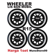 White Wall Car Tire Rims Original Premium 15 WHEELERRing