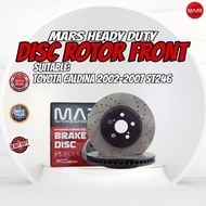 MARS DISC ROTOR FRONT & REAR FOR TOYOTA CALDINA 2002-2007 ST246