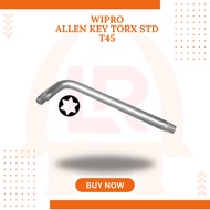 WIPRO ALLEN KEY TORX STD T45 KEY L BINTANG T45