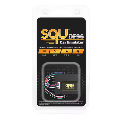 SQU OF96 Universal Car Emulator SQU OF80 Supports IMMO For Seat Occupancy Sensor Tacho Programs For 