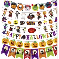 Mini dice hanging for Halloween decoration. Daiso Daiso Daiso