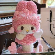 Preserved Eternal Real Flower Melody Gift for her/wife/girlfriend/daughter Birthday Anniversary