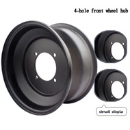 10 Inch Black ATV Front Rear Wheel Rims 10 "four hole hubs fit ATV 20X7-10 21X7-10 23X7-10 20.5X10-1