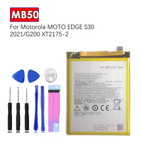For Motorola MOTO EDGE S30/2021 G200 XT2175-2 MB50 5000mah Mobile Phone Battery