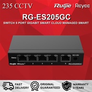 RUIJIE REYEE RG-ES205GC SWITCH 5 PORT GIGABIT SMART CLOUD MANAGEMENT SMART