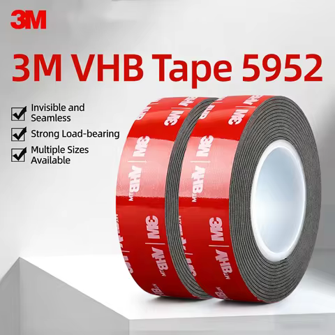 3M VHB5952Strong Double Sided Adhesive Tape High Viscosity Thicken ETC Bracket Car Use Tape Waterpro