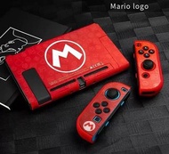 NS switch 主題機殼 - 瑪莉奧Logo Theme Case - Mario Logo🔆送玻璃保護貼(Glass screen protector included)
