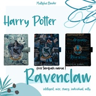 Custom Binder H@rry P0tter Ravenclaw 26 Ring / 20 Ring / 6 Ring Free Add Name!