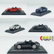 Ready Stock Mini Cut 1: 64 Porsche 911 992.2 TARGA 4 GTS Alloy MINICHAMPS