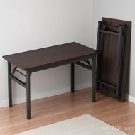 Computer Desk Desk Rectangular Table Stall Household Desktop Peach Color Folding Long Beard Desk Tra