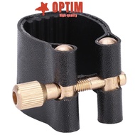 OPTIM ​Ligature Fastener​, Black Mouthpiece Cover​ ​Clarinet Ligature​, ​Plastic Cap​ ​Clarinet Mout