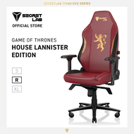 Secretlab TITAN Evo —Game of Thrones House Lannister Edition (Size R) เก้าอี้เกมมิ่งเพื่อสุขภาพ Ergonomic Gaming Chair