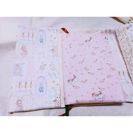 Fabric Book Covers, 2-layer Fabric Book Covers for A5, A6, A7, B5