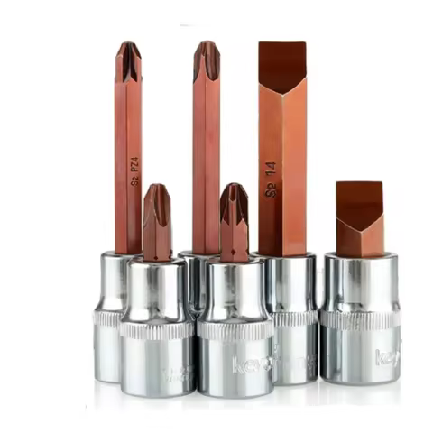 1Pcs 1/2" 12.5mm Drive Phillips Slotted Pozi PZ2 Screwdriver Impact Socket Bit S2 Electric Socket Wr