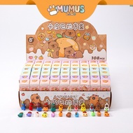 MUMUSLAND Viral Figure box Figure Kapibara Capybara Viral Set BLIND BOX With packaging box A-GK041
