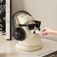 Creative Tissue Box Funny Earphone Storage