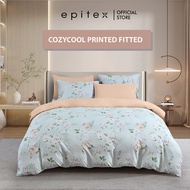 Epitex (w/o Quilt Cover) 1200TC Cozycool Printed Bedsheet | Nylon and Lyocell | Bedset