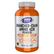NOW Sports Nutrition, Branched Chain Amino Acid Powder with Leucine, Isoleucine, and Valine, 12-Ounc