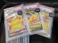PSA 10 比卡超 Pikachu Promo卡 (123sp)(124sp)(122sp)