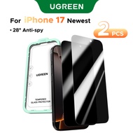【Anti-peep Series】UGREEN 2pcs Borderless Anti-peep Screen Protectors Protecting Privacy Tempered Fil