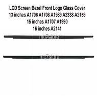 A1706 A1708 A1707 A1989 A1990 A2338 A2159 A2141 LCD Screen Bezel Front logo Glass Cover for 13'' 15"