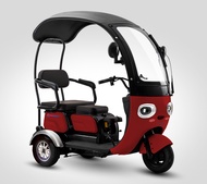 สามล้อไฟฟ้าผู้ใหญ่ มีหลังคา มีการรับประกัน จักรยานไฟฟ้า3ล้อ NWOW รุ่นERV2 สำหรับผู้สูงอายุ/ผู้ชาย/ผู