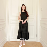 SAMELEVEL Beatrice Dress | Korean Dress Wanita | Maxi Dress Wanita