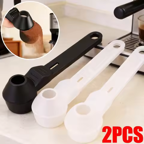 2/1PCS Creative Sliding Leakproof Coffee Scoop Large Capacity Protein Powder Measuring Spoon with Ha